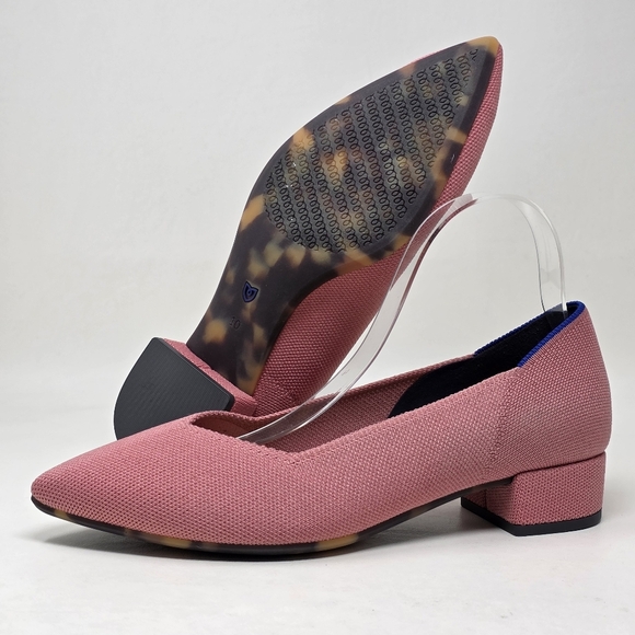 Rothy's The High Point Shoes Tulip Pink Washable Women’s Size 6.5 New - Picture 1 of 10